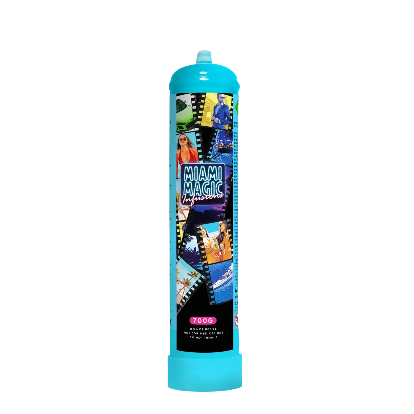 Miami Magic 700g Cylinders N2O Cream Chargers