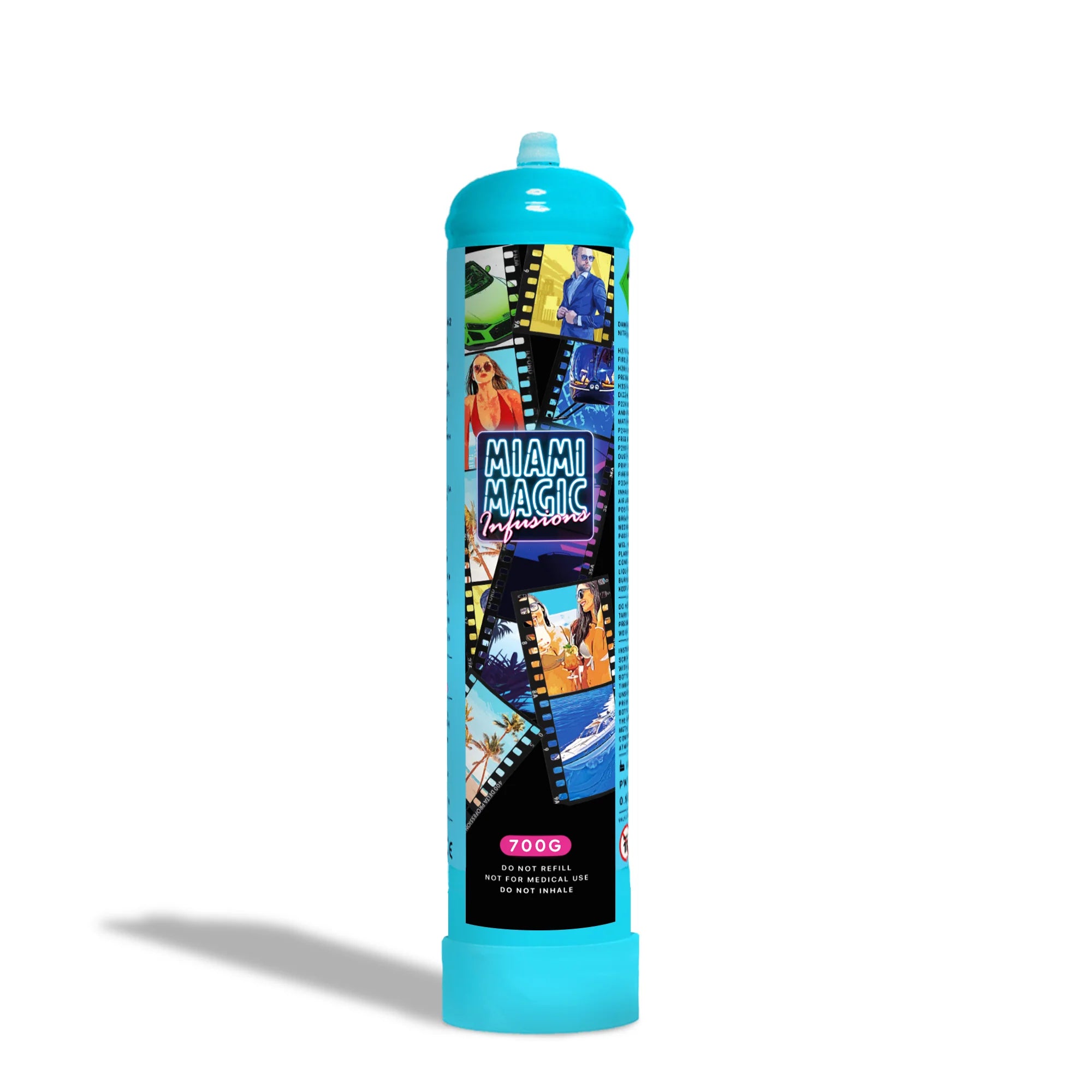Miami Magic 700g Cylinders N2O Cream Chargers